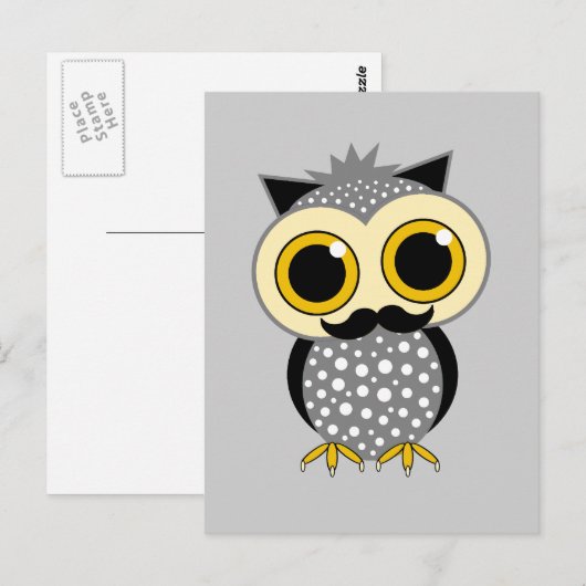 grappige snuituif briefkaart (Voorkant / Achterkant)