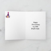 Grappige Snurk Humor Jubileum Kaart (Binnen)