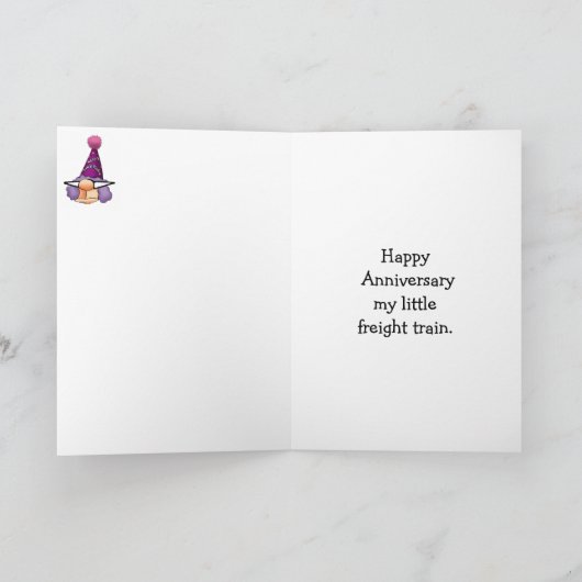 Grappige Snurk Humor Jubileum Kaart (Binnen)