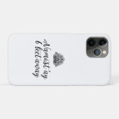 Grappige social distancing yoga quote Case-Mate iPhone case (Achterkant (horizontaal))