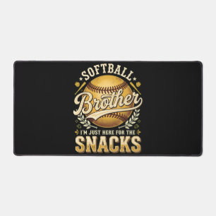 Grappige Softbal Broer Snacks Sport Bureaumat