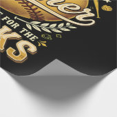 Grappige Softbal Broer Snacks Sport Cadeaupapier (Hoek)