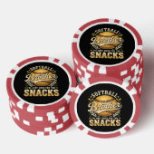 Grappige Softbal Broer Snacks Sport Poker Chips (Opstapeling)