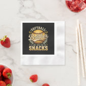 Grappige Softbal Broer Snacks Sport Servet (Insitu)