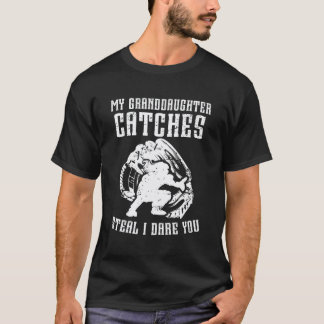 Grappige Softball Catcher Opa Softball Catcher Opa T-shirt
