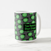 Grappige Software Engineer Dev Specs & Eigen Sloga Koffiemok (Voorkant rechts)