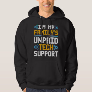Grappige software engineer in mijn familie onbetaa hoodie