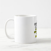 Grappige Software Engineer T-shirts en geschenken Koffiemok (Links)
