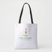 Grappige Software Engineer Versie Shipping It Tote Bag (Voorkant)