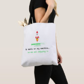 Grappige Software Engineer Versie Shipping It Tote Bag (Dichtbij)