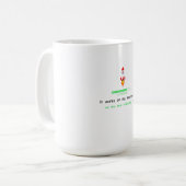 Grappige Software Engineer Versie Verzend Koffiemok (Voorkant links)