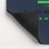 Grappige Software Engineer Versie Verzend Muismat (Hoek)