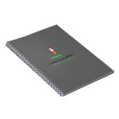 Grappige Software Engineer Versie Verzend  Notitieboek (Rechterzijde)