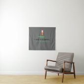 Grappige Software Engineer Versie Verzend Wandkleed (In Situ (horizontaal))