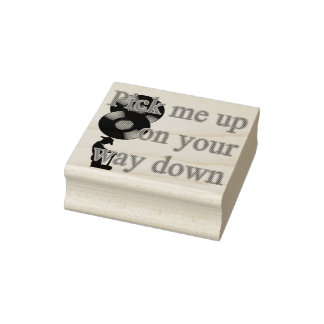 Grappige Song Titels of Songtekst Klassieke Muziek Rubberstempel
