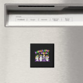 Grappige Sonografie Squad Mardi Gras Carnaval Sono Magneet (Insitu (Vaatwasser))