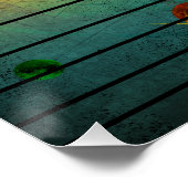 Grappige  Space Shark Perfect Poster (Hoek)