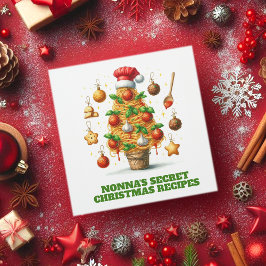 Grappige spaghetti kerstboom Delizioso Natale! 2" Multomap