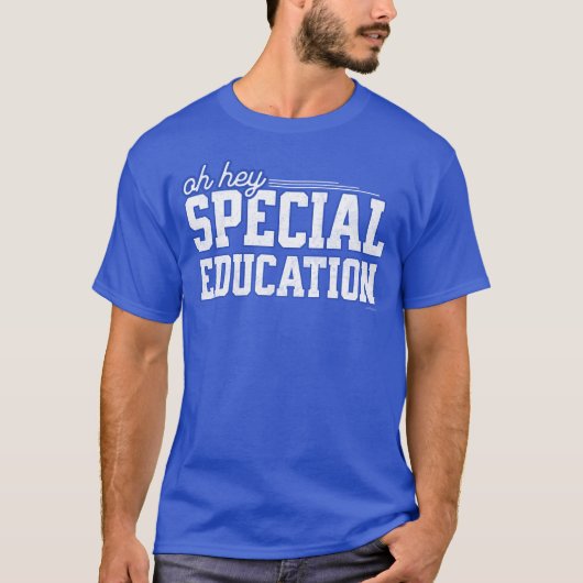 Grappige speciale onderwijszegging leraar trots t-shirt (Voorkant)