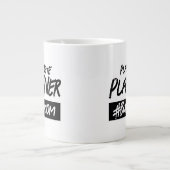 Grappige speeldatum Planner Hashtag Drukke Mam Grote Koffiekop (Voorkant)