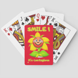 grappige speelkaarten "SMILE"