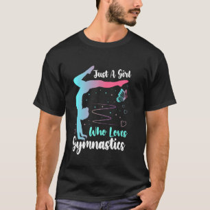 Grappige speelkunst voor meisjes in Acrobat T-shirt