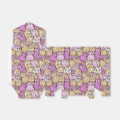 Grappige speelse katten bedankdoosjes (Uitgevouwen)