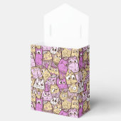 Grappige speelse katten bedankdoosjes (Geopend)