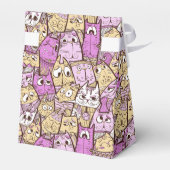 Grappige speelse katten bedankdoosjes (Achterkant)