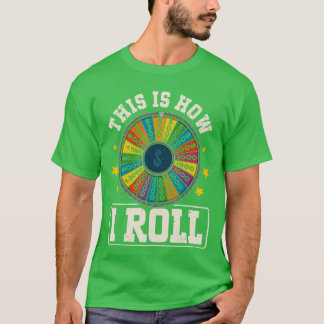 Grappige spelshowkandidaat retro t-shirt