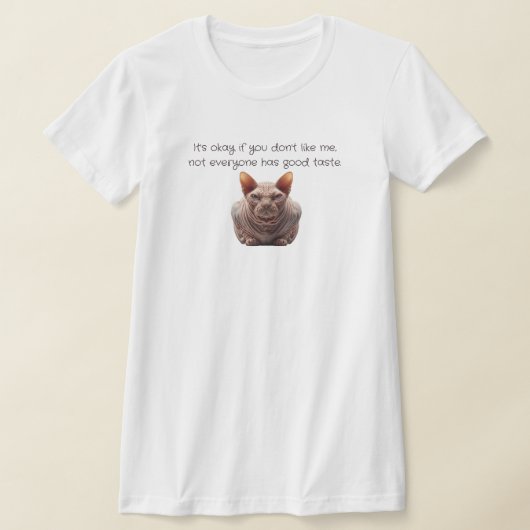 Grappige Sphynx Kat T-shirt (Laagn)