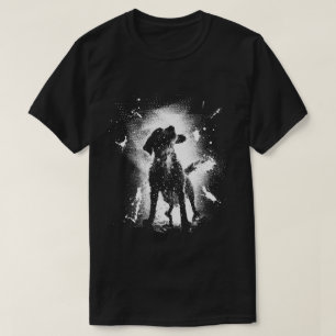 Grappige Splash Dog Street Art Graffiti Esthetisch T-shirt