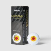 Grappige Splat Persoonlijke Golfbal Golfballen (Verpakking)