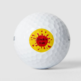 Grappige Splat Persoonlijke Golfbal Golfballen