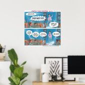 Grappige Spontaniteitscoach Poster (Thuiskantoor)