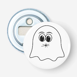 Grappige spook-emoji! button flesopener