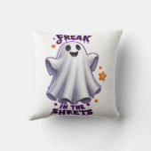 Grappige spook Halloween kussen (Achterkant)