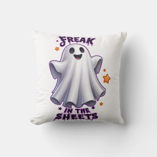 Grappige spook Halloween kussen (Voorkant)