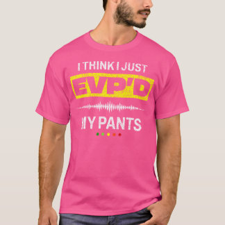 Grappige spookjacht EVP paranormale geest T-shirt
