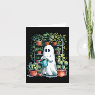 Grappige spookplanten griezelig seizoen trick or t kaart