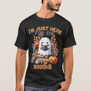 Grappige spookpuntenboek herfst Halloween T-Shirt