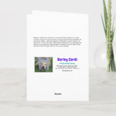 Grappige Spooky Dog Paws Van Mijn Treats Halloween Kaart (Achterkant)