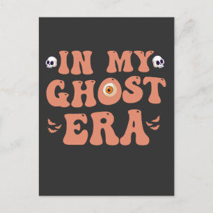 Grappige Spooky Halloween In Mijn Ghost Era Gothic Briefkaart
