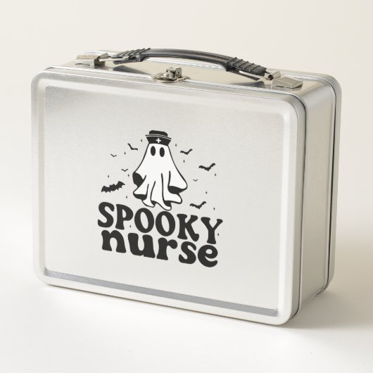 Grappige Spooky Nurse outfit (Voorkant)