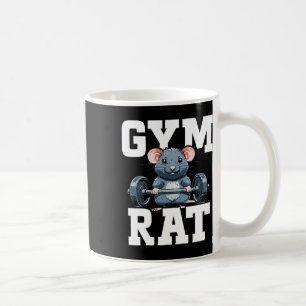 Grappige Sport Gym Rat Fitness Bodybuilding Koffiemok