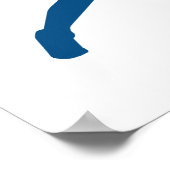 Grappige sport moeder ik alleen verhogen Ballers Q Poster (Hoek)