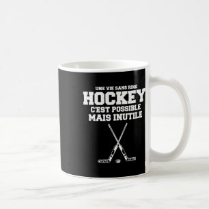 Grappige sportieve hockeycitaten voor mannen voor koffiemok