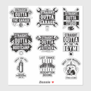 grappige sportquote afdrukbaar sticker