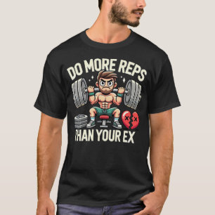 Grappige sportschool motivatie tilt meer op dan je t-shirt