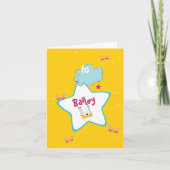 Grappige sprankelende magische tandenfee bedankt kaart (Voorkant)